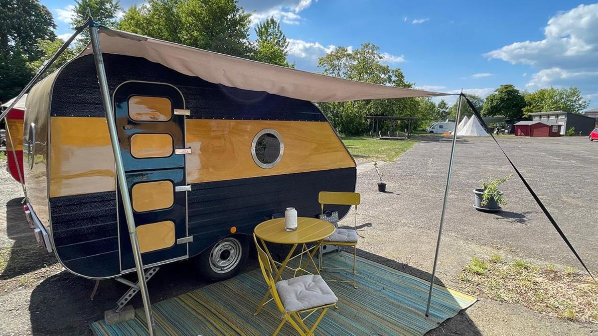 Cabrio-Wohnwagen Hotel Brandenburg  Eksteriør billede